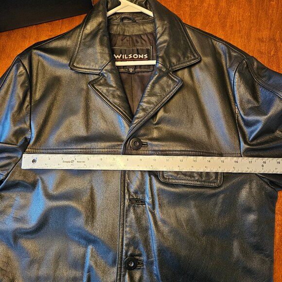 Vintage Wilsons Women's Lightweight Leather Jacket, Black, Sz Small - Picture 16 of 16